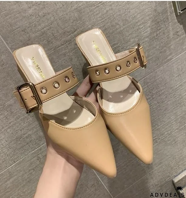 Women's Popular Cool Large Size Solid Yellow Pumps