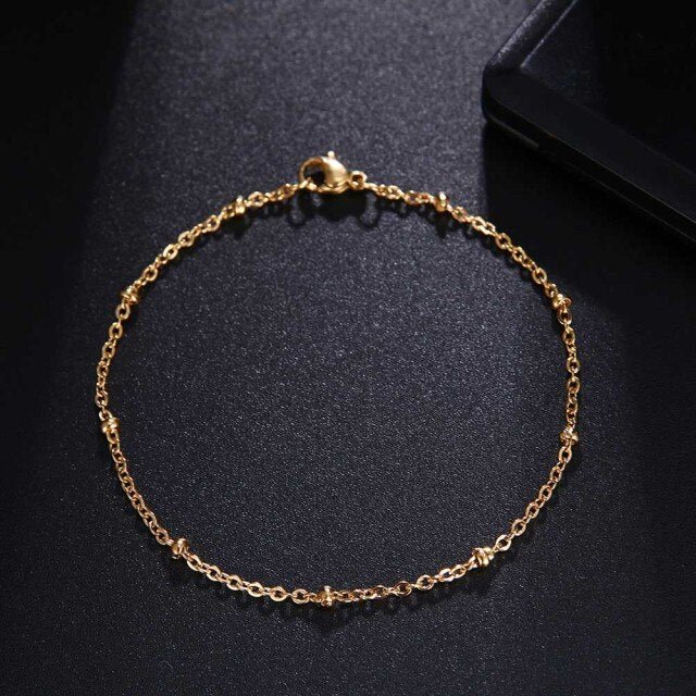 YOY-Gold Silver Color For Pendant Gold beads Donot Fade Bracelets For Man