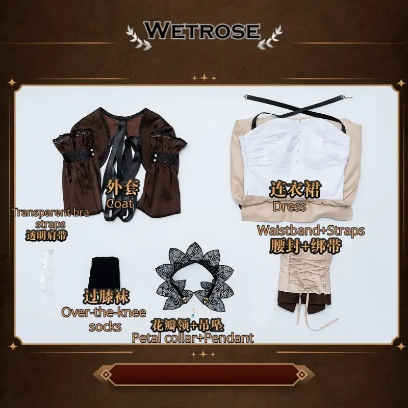 [Wetrose] Pre-Order Ceres Dress Game Outfit Cosplay Costume 