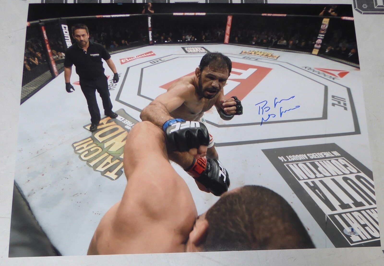 Antonio Rogerio Nogueira Signed 16x20 Photo Poster painting BAS Beckett COA UFC 190 Picture Auto