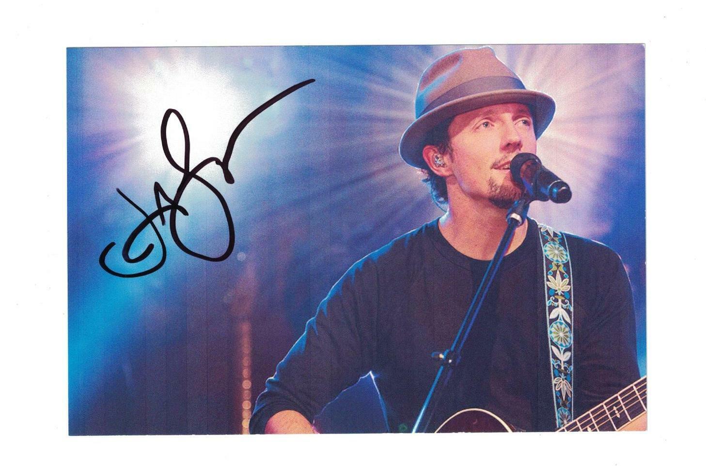 Jason Mraz Signed Autographed 4 x 6 Photo Poster painting Singer Songwriter A