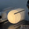 Moon Lamp Bauhaus Acrylic Thousand Layer Lamp Night Lamp Atmosphere Lamp Bedroom Living Room Hallway B&B Gift