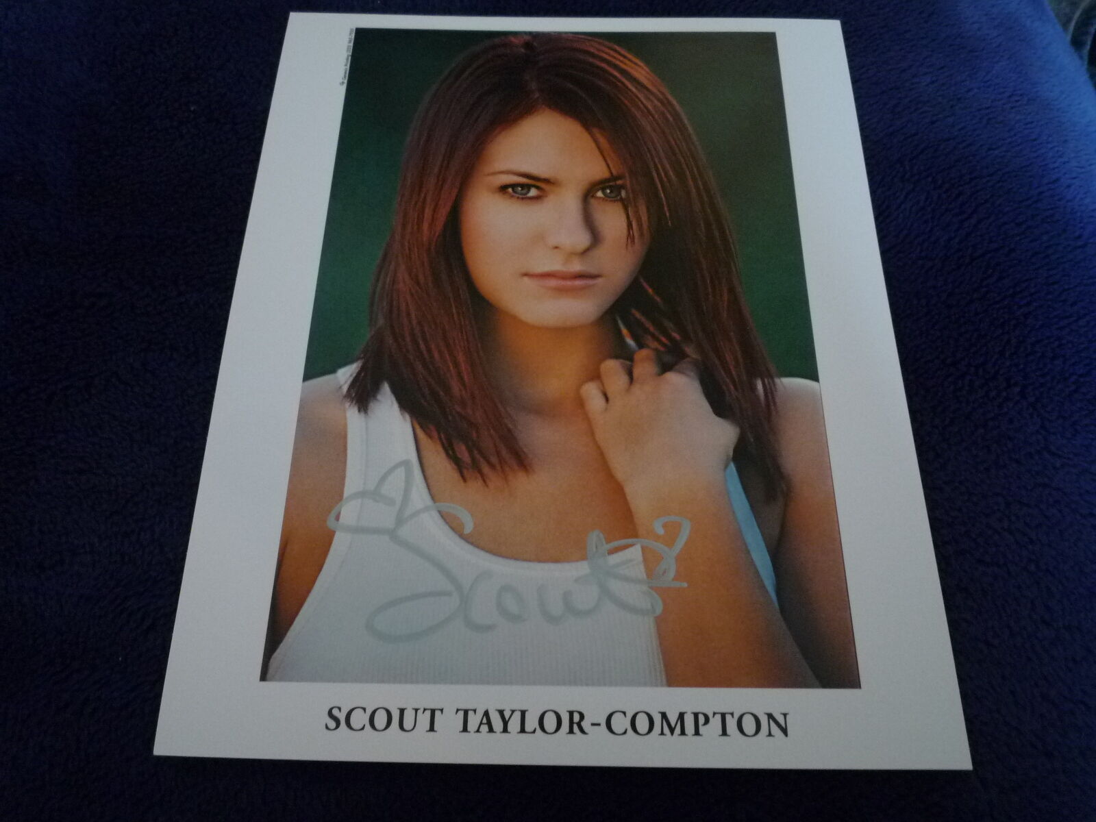 SCOUT TAYLOR-COMPTON signed autograph In Person 8x10 ROB ZOMBIES HALLOWEEN