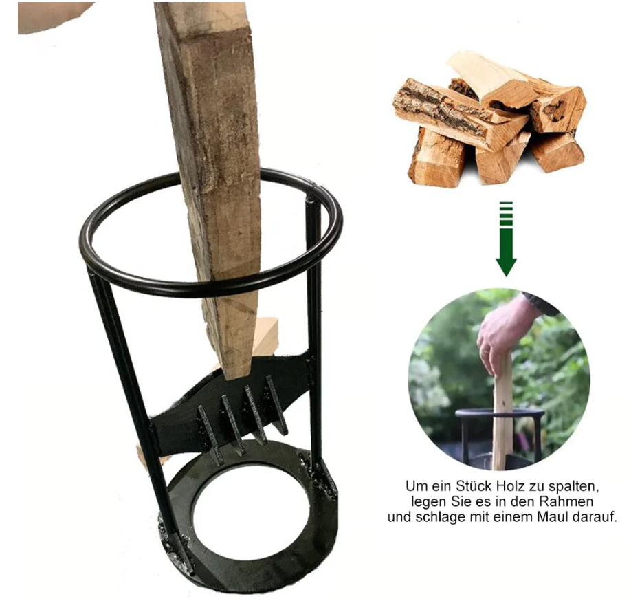 Cast Iron Manual Firewood Splitter