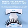 1pcs Professional Magnetic Eyelashes Extension Applicator False Eyelashes Tweezer Curler Clip Clamp