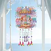 Merry-Go-Round carillon &eacute;olien double face - pendentif bricolage 5d