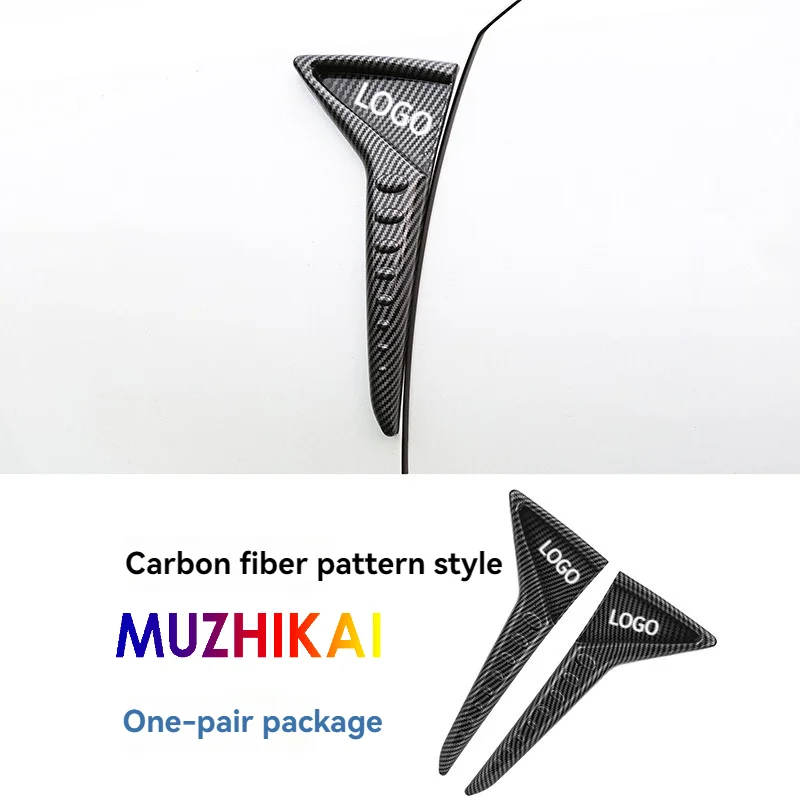 Carbon fiber body trim for car exteriors