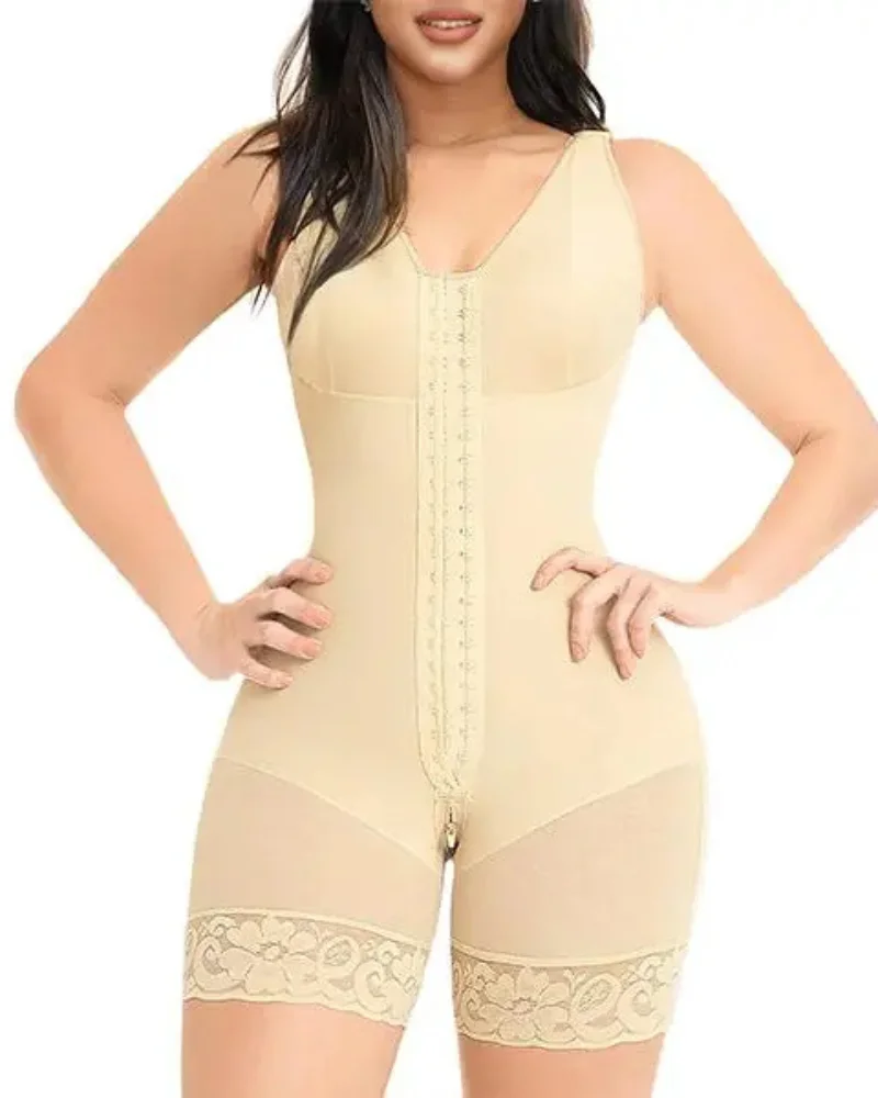 Extra Plus Size Shaper Bodysuit Tummy Control Shapewear With Bra