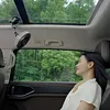 Portable Car Fan with Strong Suction and 3 Speeds Rechargeable Dashboard Cooling Air Wall Fan for Sedan SUV RV Auto Vehicles Home Windshield