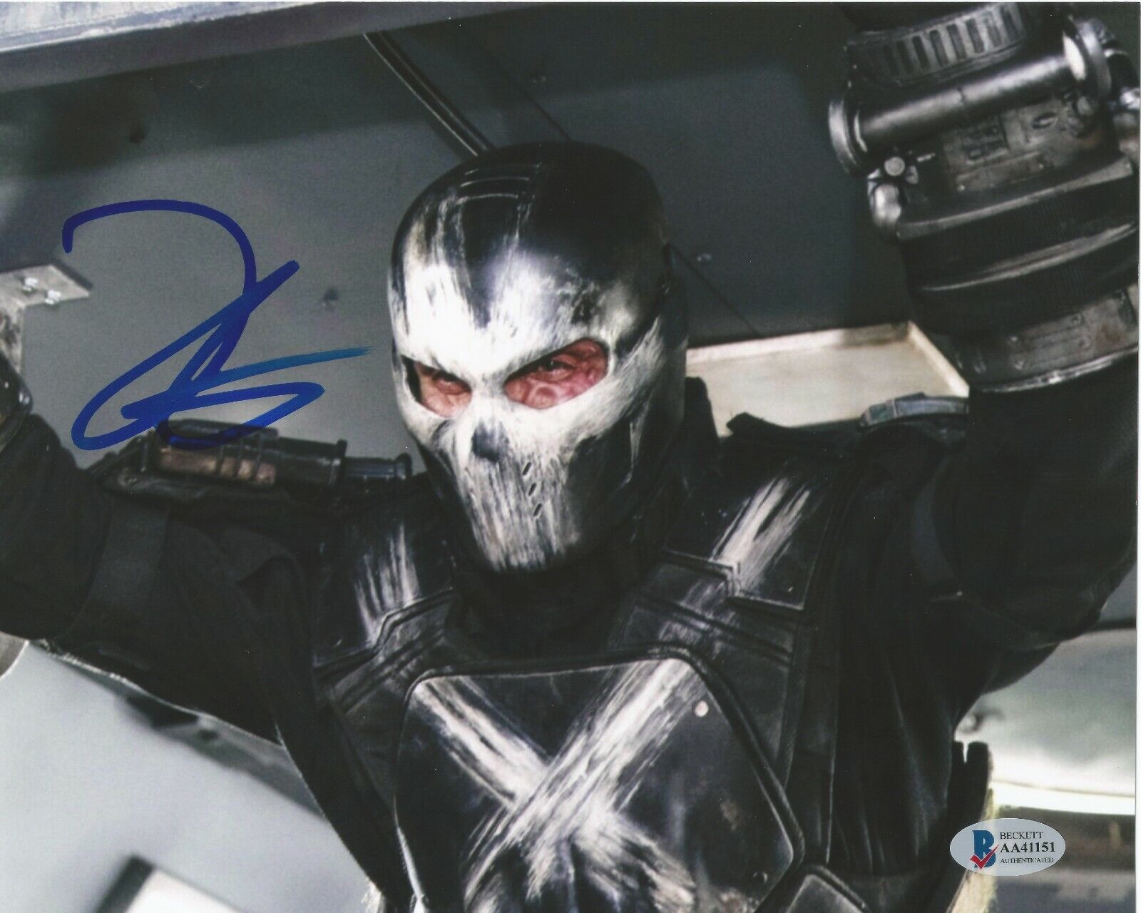 Frank Grillo Signed Crossbones Marvel 8x10 Photo Poster painting Beckett Authentic