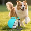 2-In-1 Dog Water Bottle with Silicone Bowl No-Spill Stainless Steel Portable 285ml Dog Water Bottle Ideal for Walking Hiking & Travel