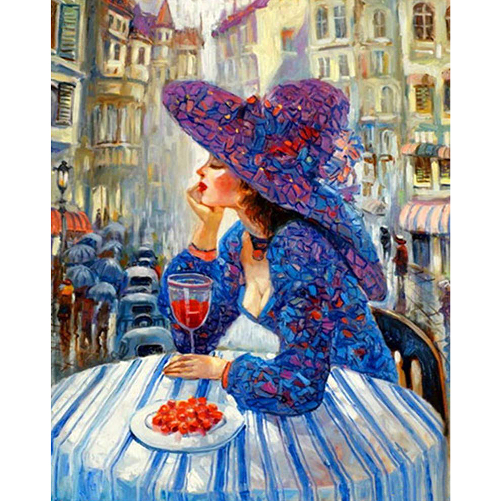 

30*40CM-Meeting-Round Drill Diamond Painting, 501 Original