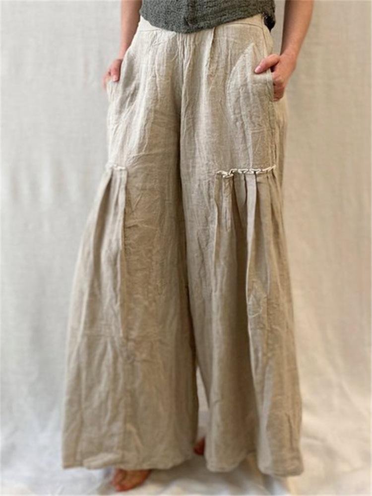 Casual Wide Legs Pants-luchamp:luchamp