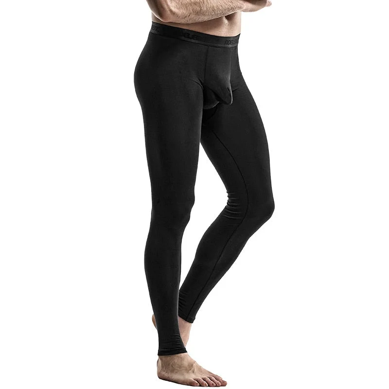 Aonga 2022 Mens Winter Thermal Underwear Long Johns Men Warm Underpants for Mens Leggings Homme Pants Tights Thermo Strumpfhose Termal Tayt