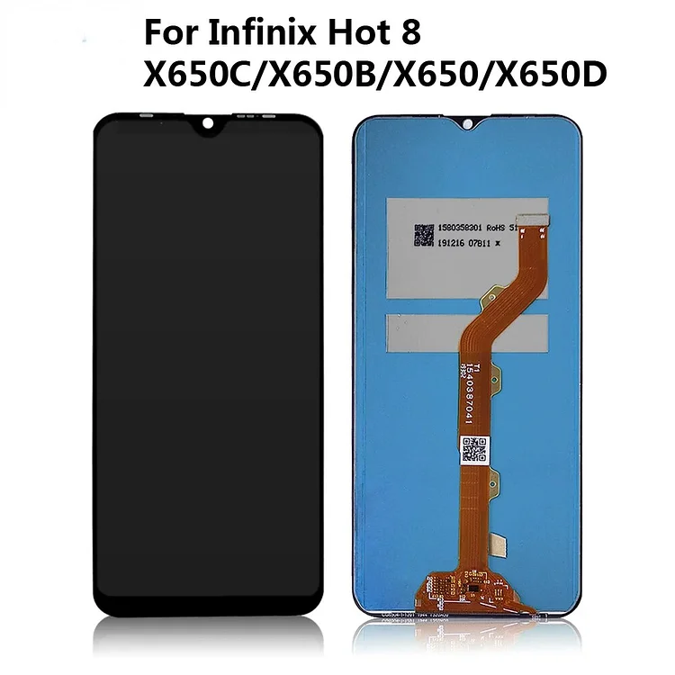 For Infinix Hot 8 X650C X650B X650D LCD Display Touch Screen Digitizer Assembly LCD For Infinix Hot 8 Lite X650 Display Screen