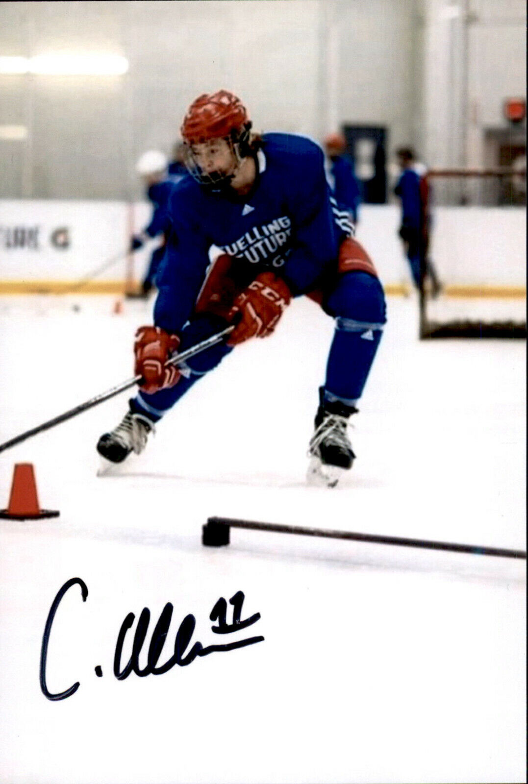 Cameron Allen SIGNED autographed 4x6 Photo Poster painting GUELPH STORM / NHL DRAFT 2023 #2
