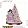 Snowman-Crystal Rhinestone Diamond Painting