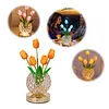 Tulip Bouquet LED Night Light USB Rechargeable Touch Dimming 3-Color