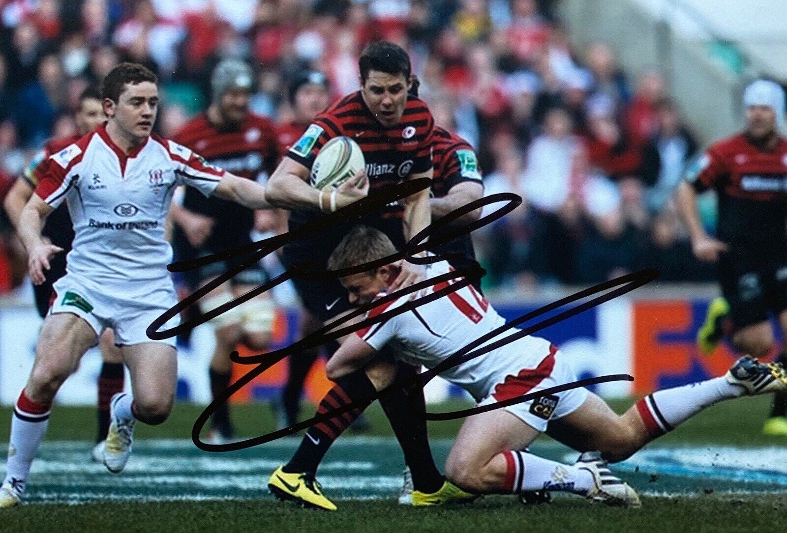 Joel Tomkins Genuine Hand Signed 6X4 Photo Poster painting - Saracens 3