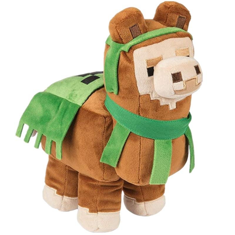 Minecraft Llama Plush Toy Stuffed Animal Doll for Kids Holiday Gifts Home Decoration