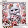 Diamond Painting-DIY Crystal Rhinestone Lovely Cat(Box Packaging)