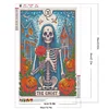 (40*60cm)Skull Pumpkin Tarot - Full Round Drill Diamond Painting
