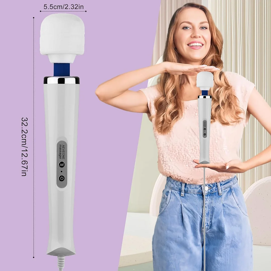 Hitomi Wand Massager Intense Wired Vibes