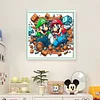 Super Mario-11CT Stamped Cross Stitch 45*45cm