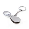 Portable 15X Folding Key Ring Magnifier Key Chain Magnifying Glass Loupe