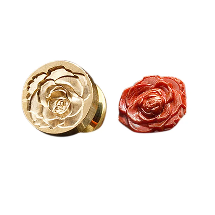 Diy Fire Lacquer Round Sealing Wax Stamp Head gbfke