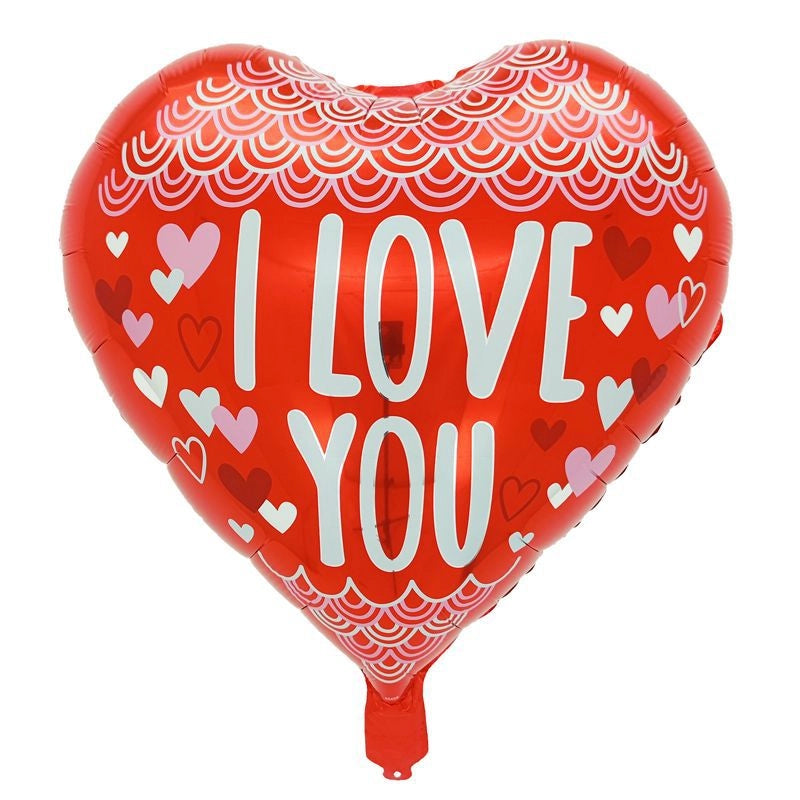 Vacation Minimalist Heart Shape Aluminum Film Travel Daily Balloons