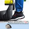 Gioiacombo Scarpe antinfortunistiche da uomo con puntale in acciaio anti-schiacciamento anti-pugnalata
