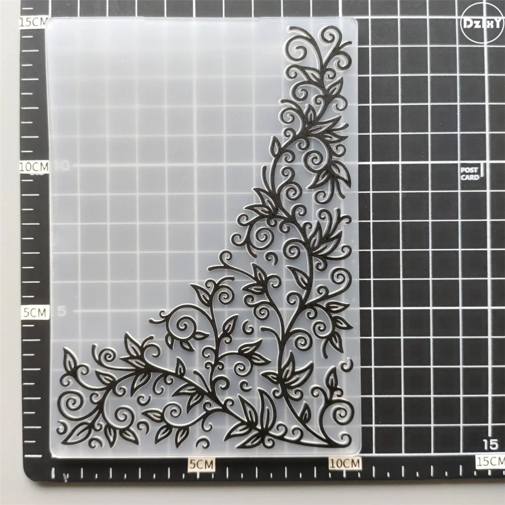 Nigikala Styles) 2023 NEW Lace Embossing Folders for Scrapbooking Paper Album Cards Making Supplies 3D Plastic Cutting Dies Crafts