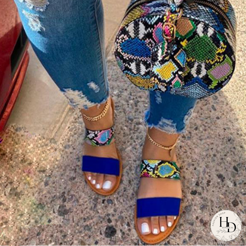 White Casual Street Hollowed Out Patchwork Printing Opend Comfortable Out Door Shoes