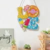 Diamond Painting Ice Cream Love Pendant for Home Window Wall