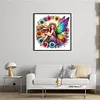 Butterfly Fairy-11CT Stamped Cross Stitch 45*45cm/17.72*17.72in