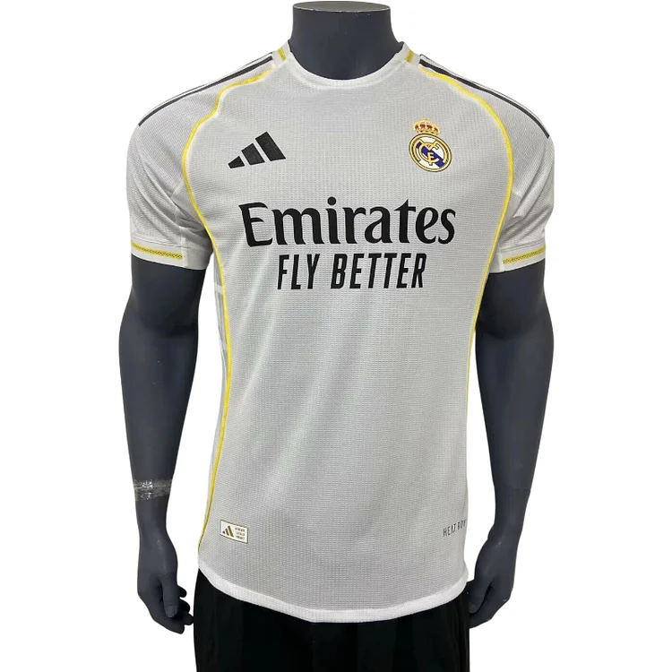 Player Edition - Real Madrid 25/26 Home Football Jersey
