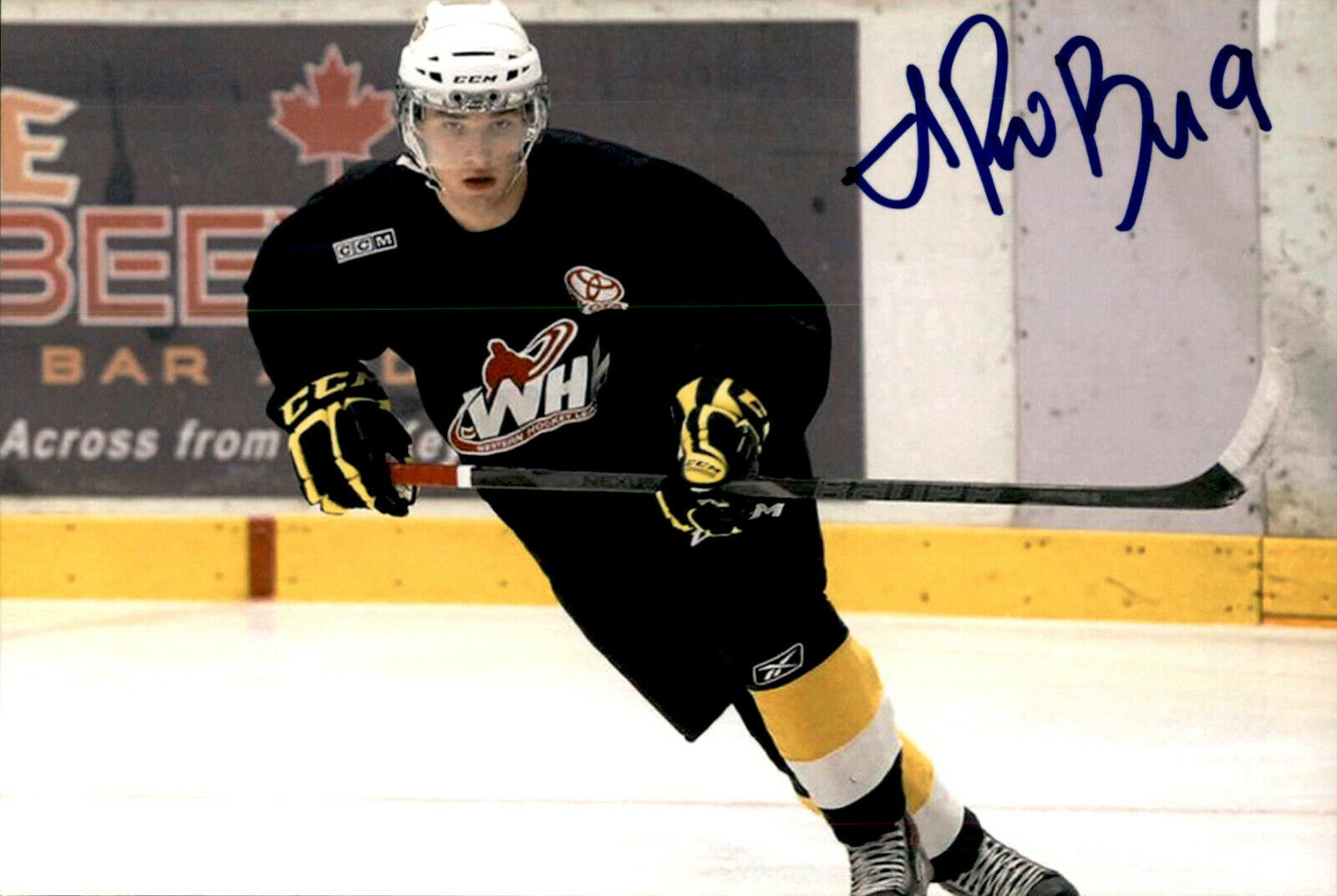 Ivan Provorov SIGNED auto 4x6 Photo Poster painting BRANDON WHEAT KINGS / PHILADELPHIA FLYERS