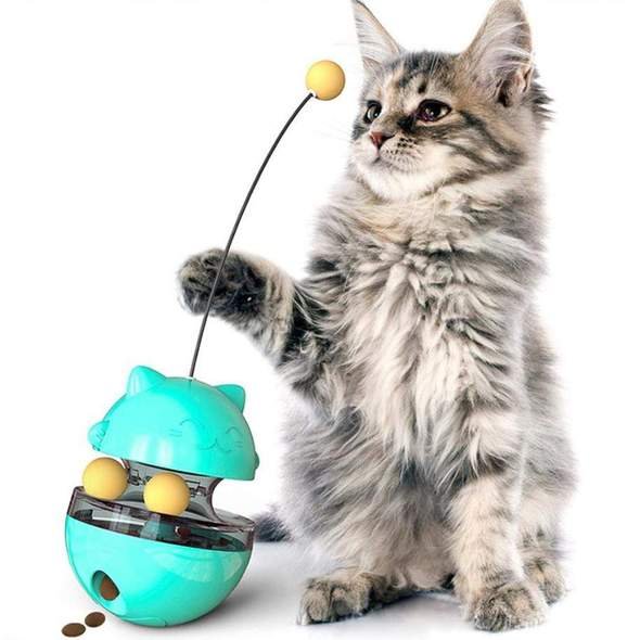 Interactive Automatic No-Electronic Never Fall Cat Toy