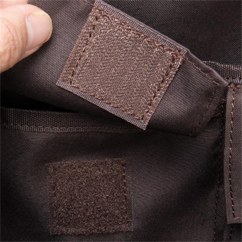 Men's Briefcase 17 Inch Computer Bag Leather Multi-Function Handbag Business Travel Bag