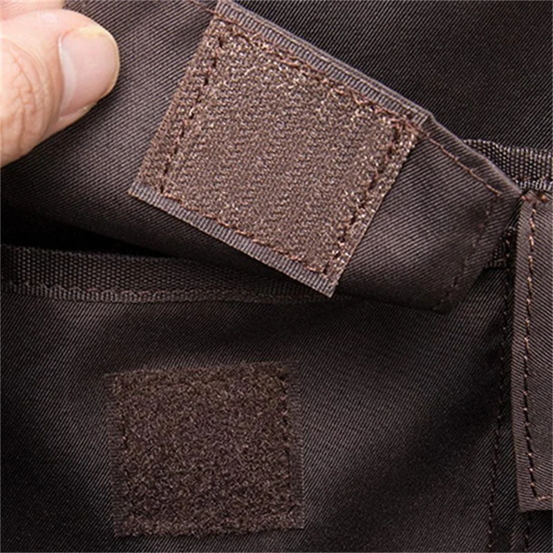 Men's Briefcase 17 Inch Computer Bag Leather Multi-Function Handbag Business Travel Bag