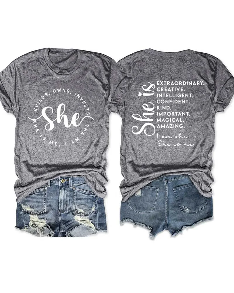 I am She She is Me T-Shirt