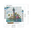 Diamond Painting-DIY Full Round Drill Lighthouse