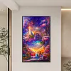 uk.everydayedeals (Limited Stock)Cross Stitch - 11ct Stamped - pays des merveilles (50*80cm)