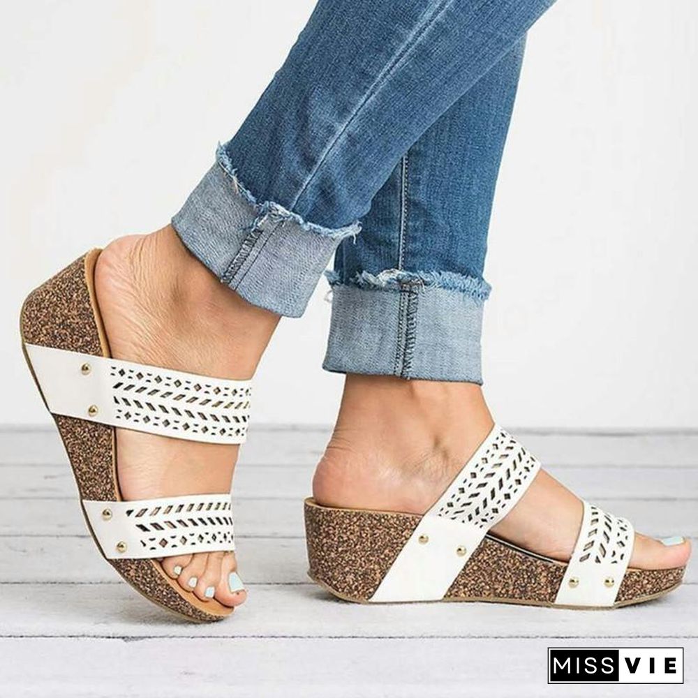 Hollow Summer Women Pantshoes