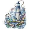 Blue Lighthouse - 14CT Counted Cross Stitch Kit(22*29cm)