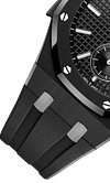 Black 904L Steel Black Dial - Watch - 42mm