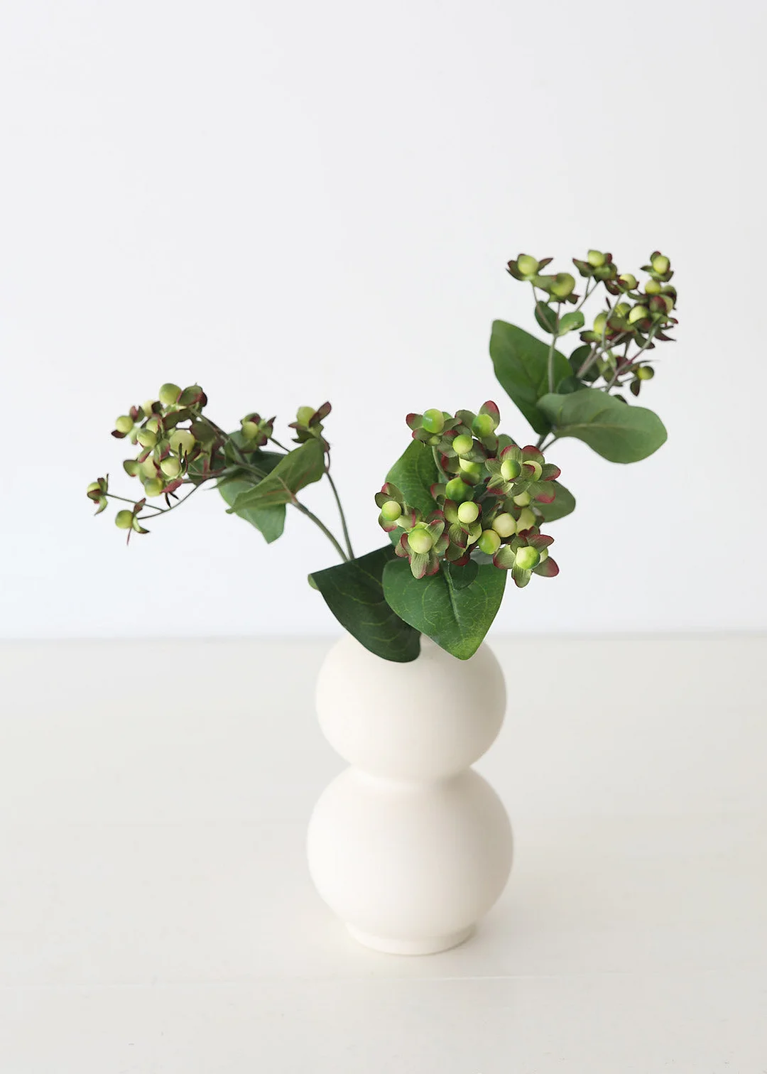 Green Artificial Hypericum Berries - 22.5"