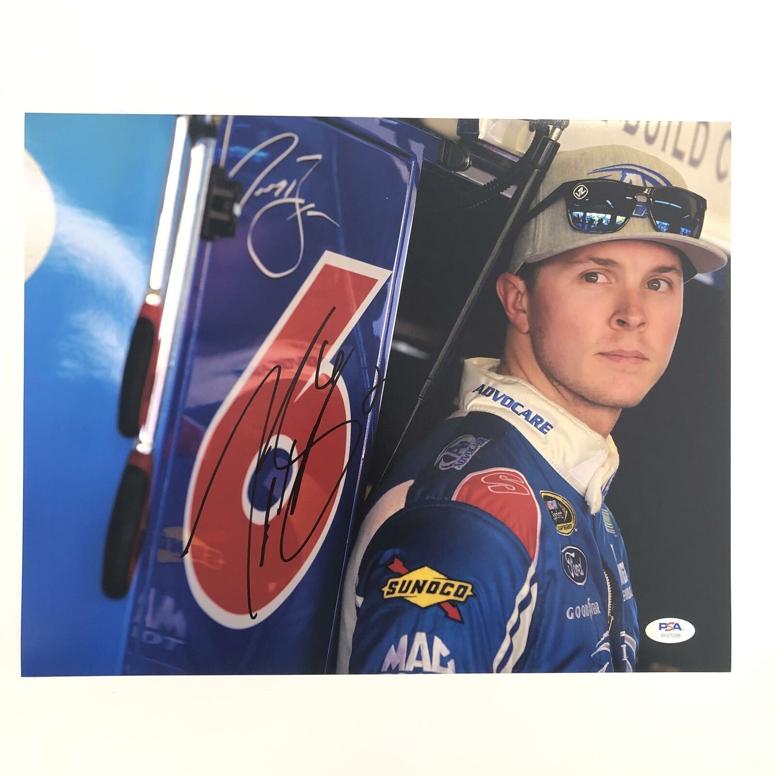 Trevor Bayne signed 11x14 Photo Poster painting PSA/DNA Autographed