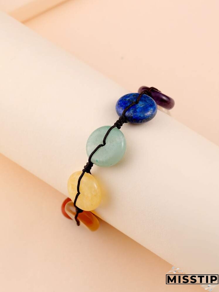 Round Stone Decor Bracelet